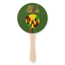 Kwanzaa Hand Fan - Gastgeschenk