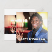  KWANZAA - HAPPY KWANZAA - (Vorne/Hinten)