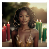 KWANZAA - HAPPY KWANZAA - POSTER (Vorderseite)