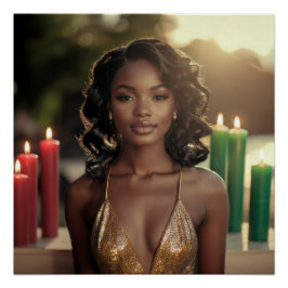 KWANZAA - HAPPY KWANZAA - POSTER