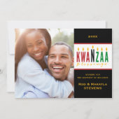 Kwanzaa Holiday Blessings | 1 Fotokarte Einladung (Vorderseite)