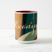 Kwanzaa Holiday Elegance Tasse (Zentrum)