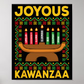 Kwanzaa - Joyous Kwanzaa Poster (Vorne)