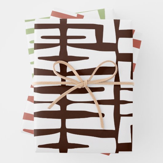 Kwanzaa Juneteenth Black Holiday Geschenkpapier Set (Beispiel)