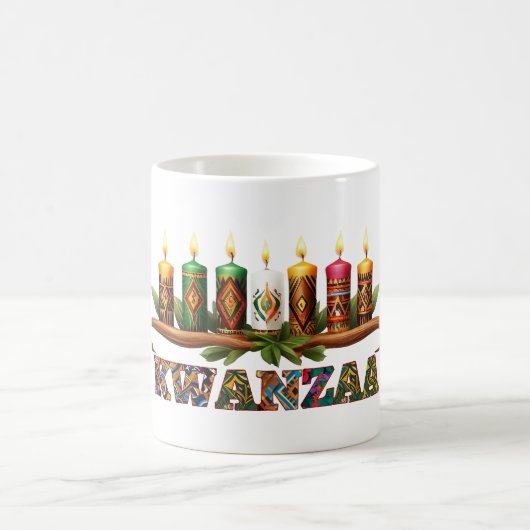 Kwanzaa Kaffeetasse (Mittel)