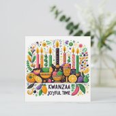 Kwanzaa Karte (Stehend Vorderseite)
