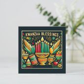 Kwanzaa Karte (Stehend Vorderseite)