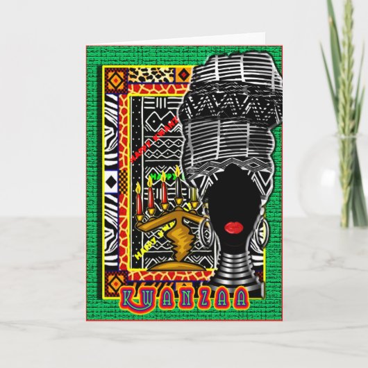 Kwanzaa Karte (Vorderseite)