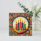Kwanzaa Karte (Stehend Vorderseite)
