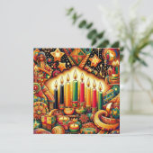 Kwanzaa Karte (Stehend Vorderseite)