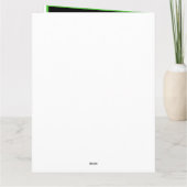 Kwanzaa Karte (Rückseite)