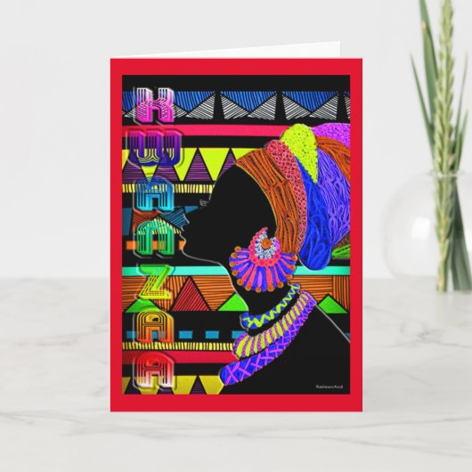 Kwanzaa Karte (Vorderseite)