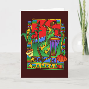 Kwanzaa-Karte Feiertagskarte