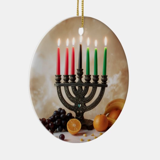 KWANZAA KERAMIK ORNAMENT (Rechts)