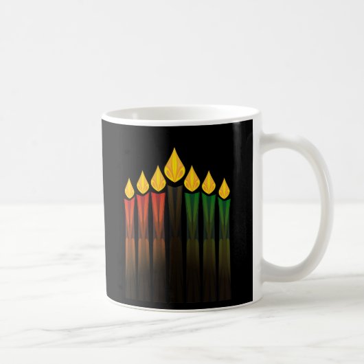 Kwanzaa-Kerzen Kaffeetasse (Rechts)