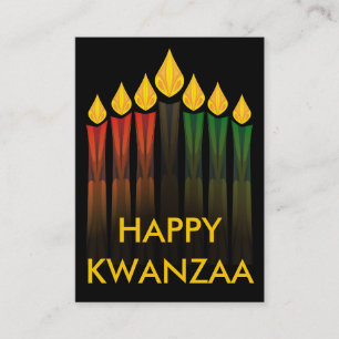 Kwanzaa-Kerzen-Party Einladungen