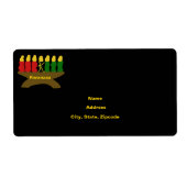 Kwanzaa Kinara Candles (Vorne)