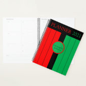 Kwanzaa Kinara Colors Custom Year 2021 Planer (Anzeige)