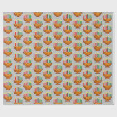 Kwanzaa Kinara Geschenkpapier (Flach)