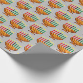 Kwanzaa Kinara Geschenkpapier (Ecke)