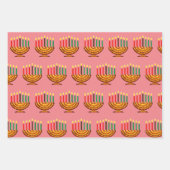 Kwanzaa Kinara Geschenkpapier Set (Vorderseite 2)