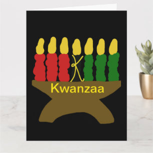 Kwanzaa Kinara Karte