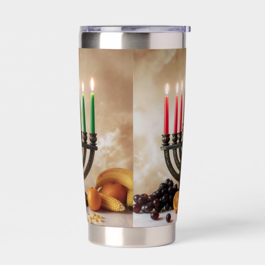 KWANZAA - KINARA - THERMOBECHER (Links)