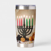 KWANZAA - KINARA -  THERMOBECHER (Rückseite)