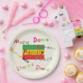 Kwanzaa-Kreationen Karamu PapierTeller (Party)