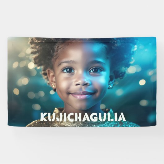KWANZAA - KUJICHAGULIA - BANNER (Horizontal)