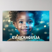 KWANZAA - KUJICHAGULIA -  POSTER (Vorne)