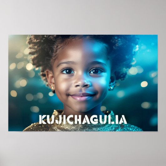 KWANZAA - KUJICHAGULIA -  POSTER (Vorne)