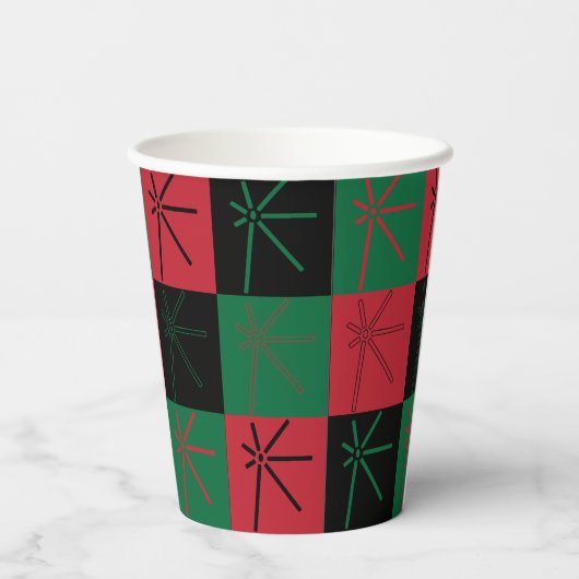 Kwanzaa Kuumba Paper Cups Pappbecher (Rückseite)