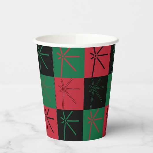 Kwanzaa Kuumba Paper Cups Pappbecher (Links)