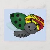 Kwanzaa Ladybug Postcard Postkarte (Vorderseite)