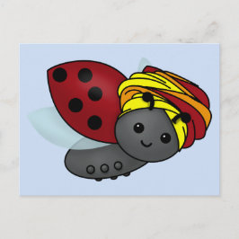 Kwanzaa Ladybug Postkarte