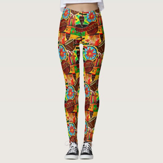 Kwanzaa Leggings (Vorderseite)