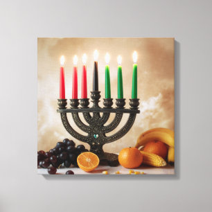 KWANZAA LEINWANDDRUCK