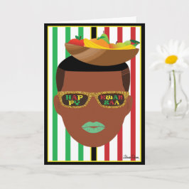 Kwanzaa LGBTQ Urlaub Karte