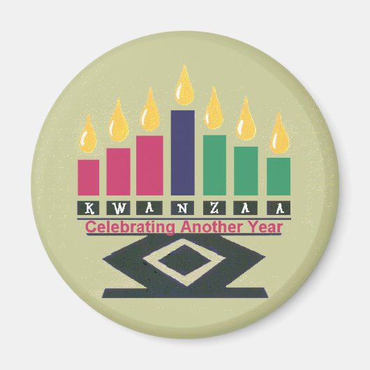 KWANZAA Magnet (Vorne)