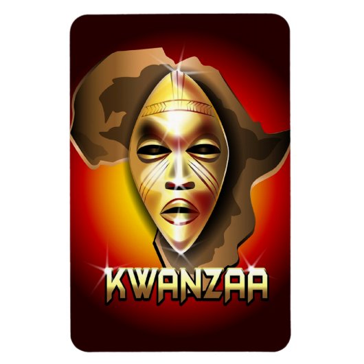 Kwanzaa Magnet (Vertikal)