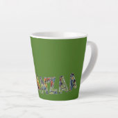 Kwanzaa-Multi Latte-Tasse Milchtasse (Rechte Ecke)