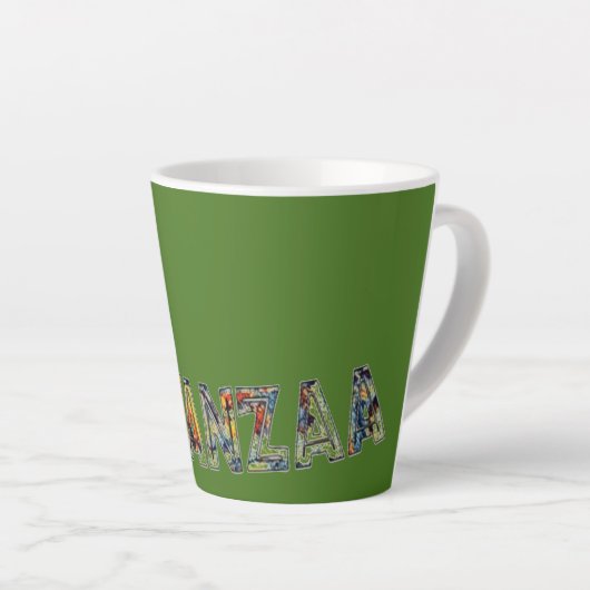 Kwanzaa-Multi Latte-Tasse Milchtasse (Rechte Ecke)