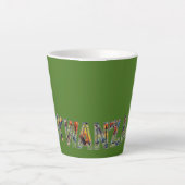 Kwanzaa-Multi Latte-Tasse Milchtasse (Vorderseite)