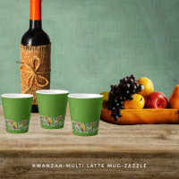 Kwanzaa-Multi Latte-Tasse