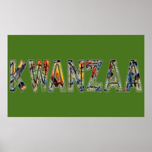 Kwanzaa-Multi Poster (Vorne)