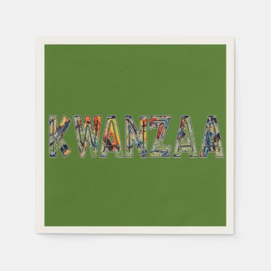 Kwanzaa-Multi Serviette (Vorderseite)