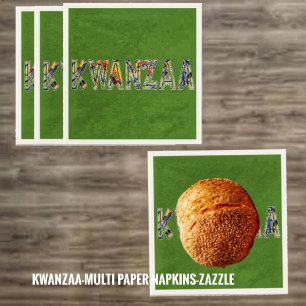 Kwanzaa-Multi Serviette