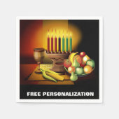 Kwanzaa Paper Napkins Serviette (Vorderseite)