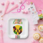 Kwanzaa Paper Teller und Bowls (Party)